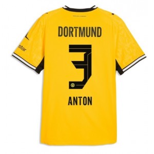 Borussia Dortmund Waldemar Anton #3 Jalkapallovaatteet Kotipaita 2026-27 Lyhythihainen